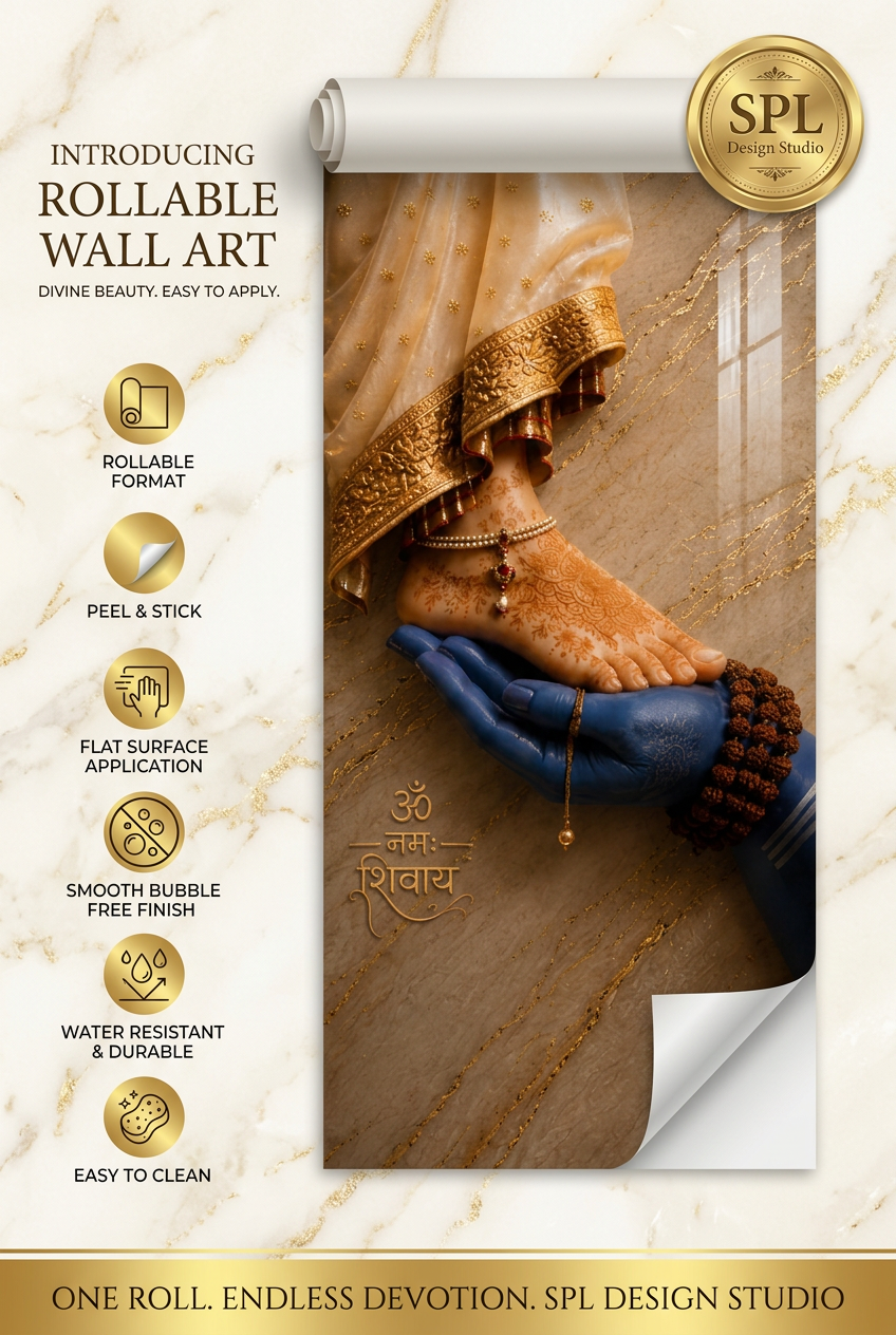 SPL Aadi Sangam Light Rollable Wallpaper — SPL Premium Wallpaper