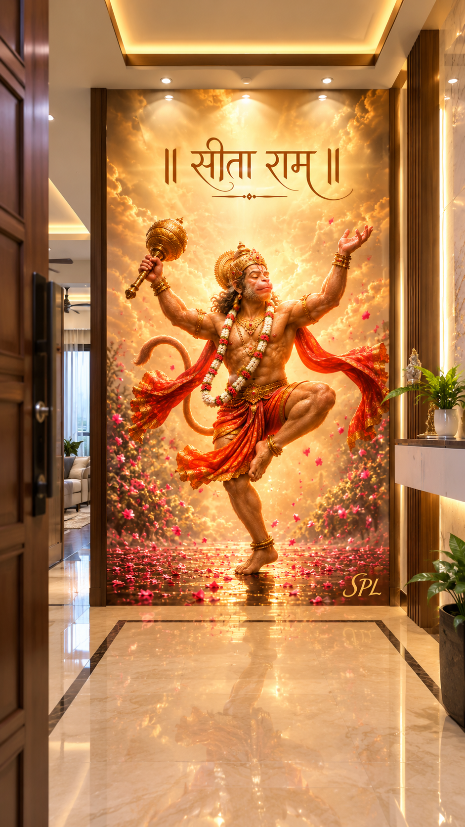 SPL Hanuman Sita Ram Divine Dance 3D