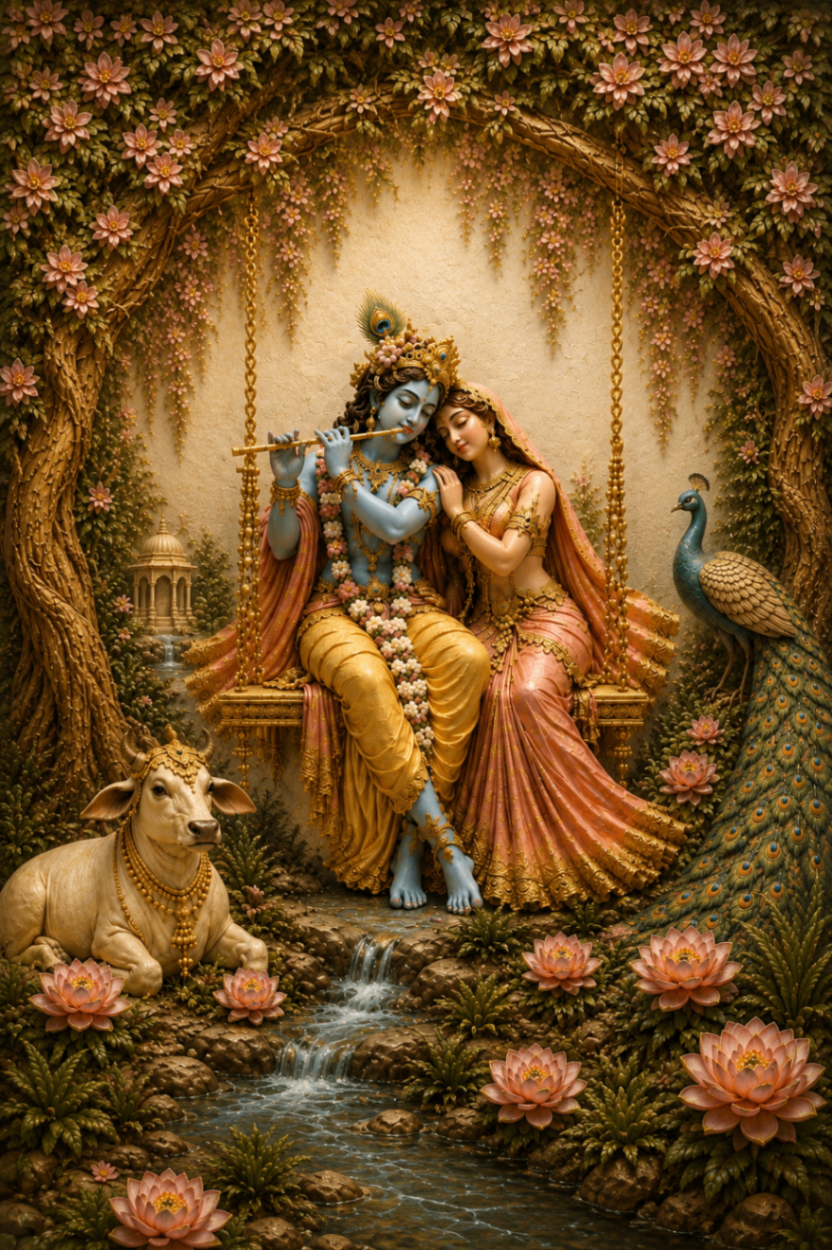 Radha Krishna 3D — SPL 3D AC Sheets