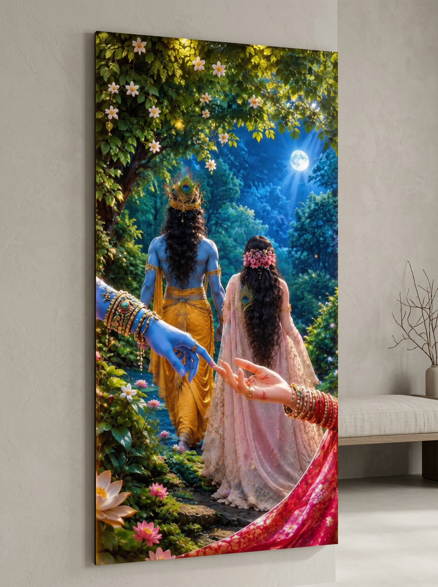 SPL Radha Krishna Chandni Milan 3D — SPL 3D PG Sheets