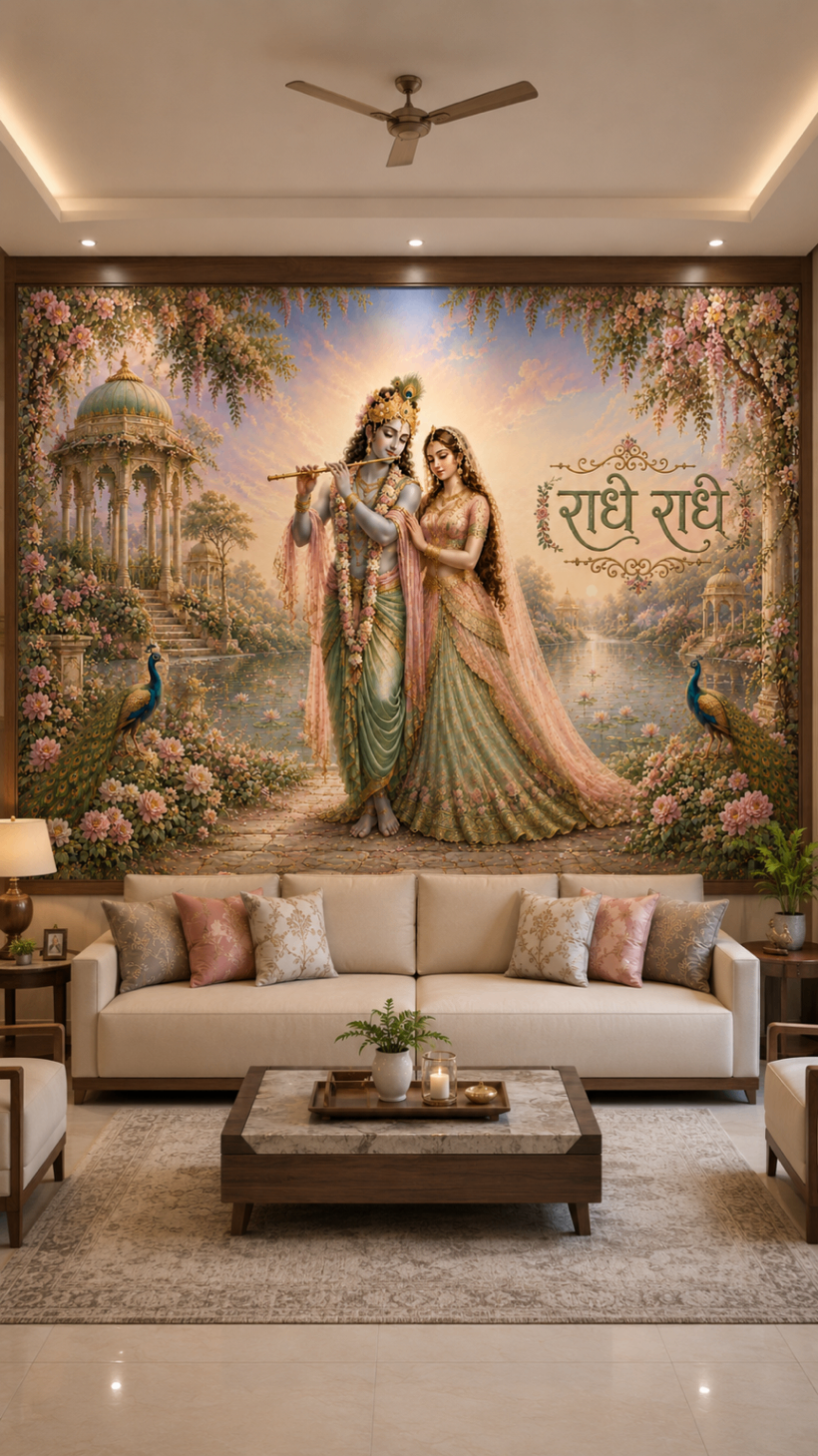 Radha Krishna 3D Bookmatch — SPL 3D PG Sheets