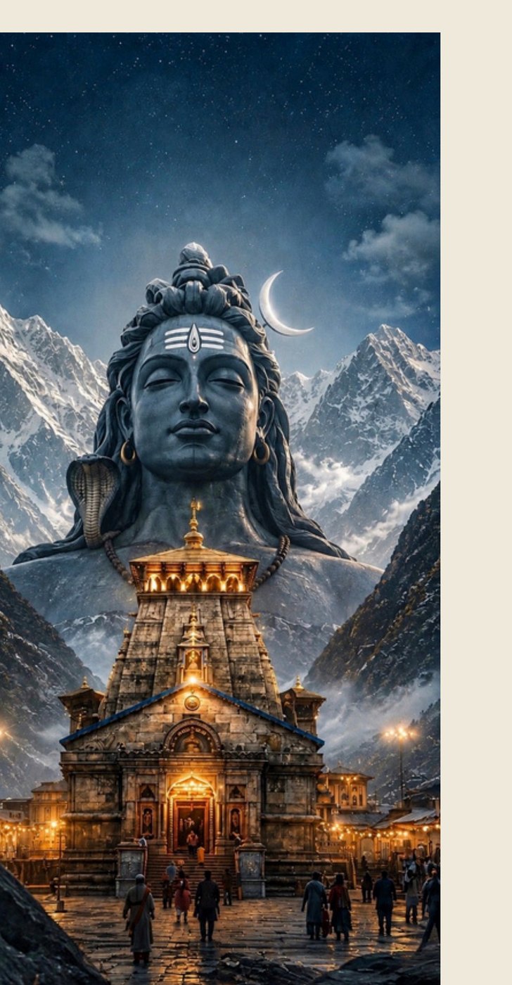 Kedarnath Shiva 3D — SPL 3D AC Sheets