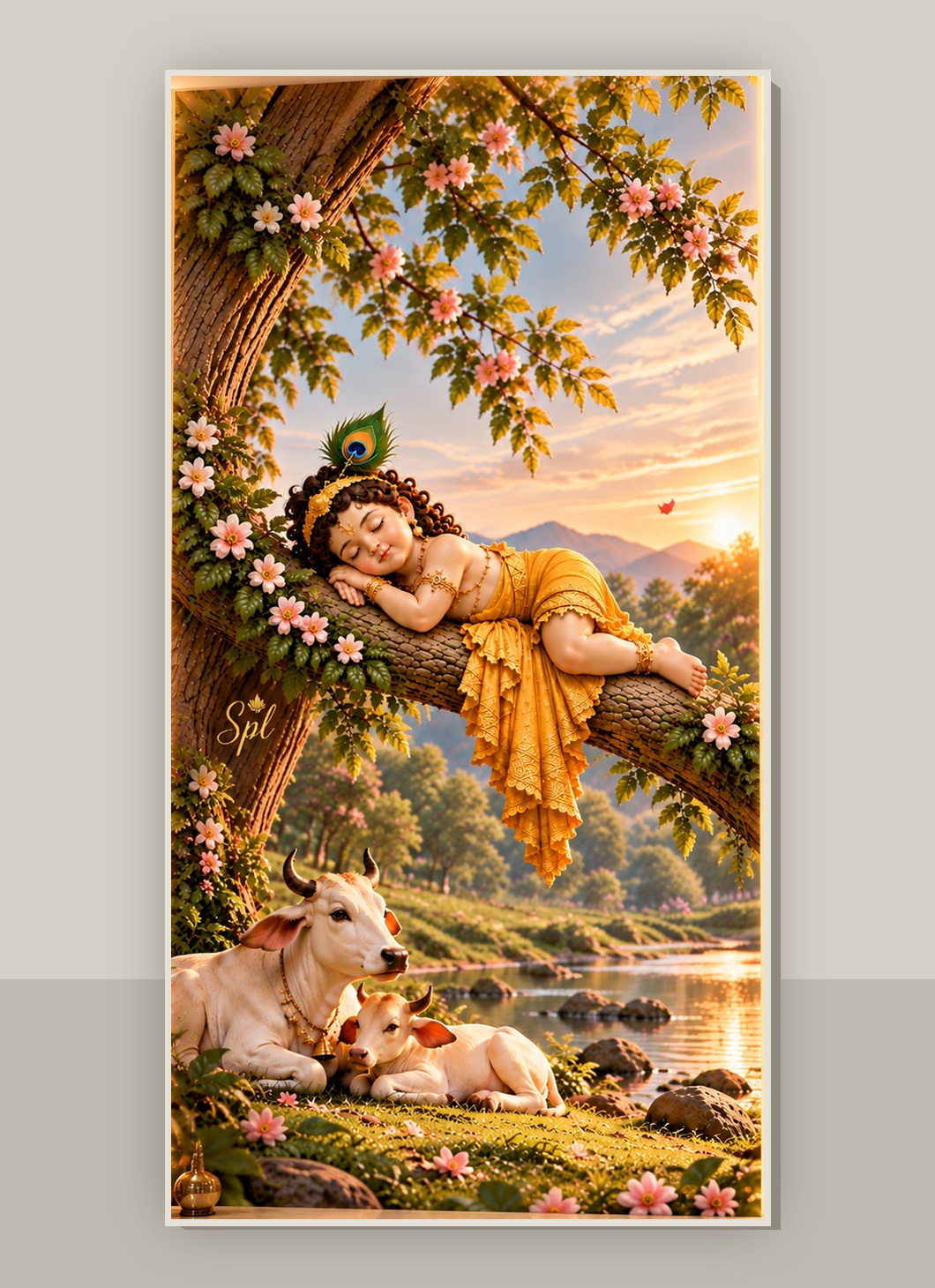 SPL Bala Krishna Garden Rest 3D