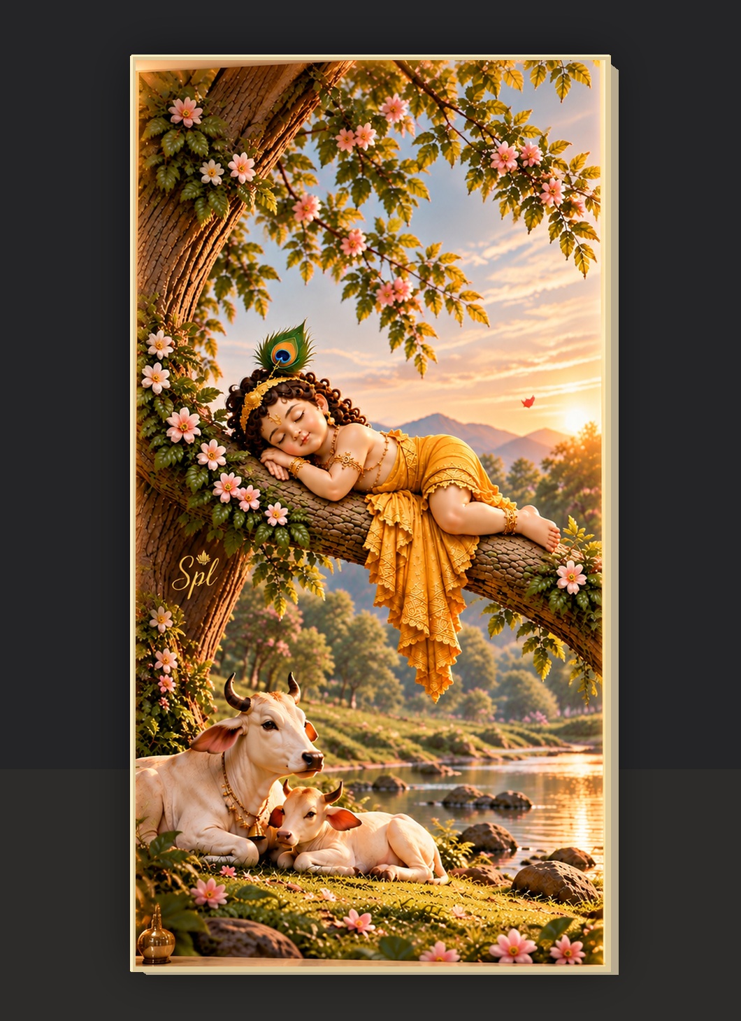 SPL Bala Krishna Garden Rest 3D