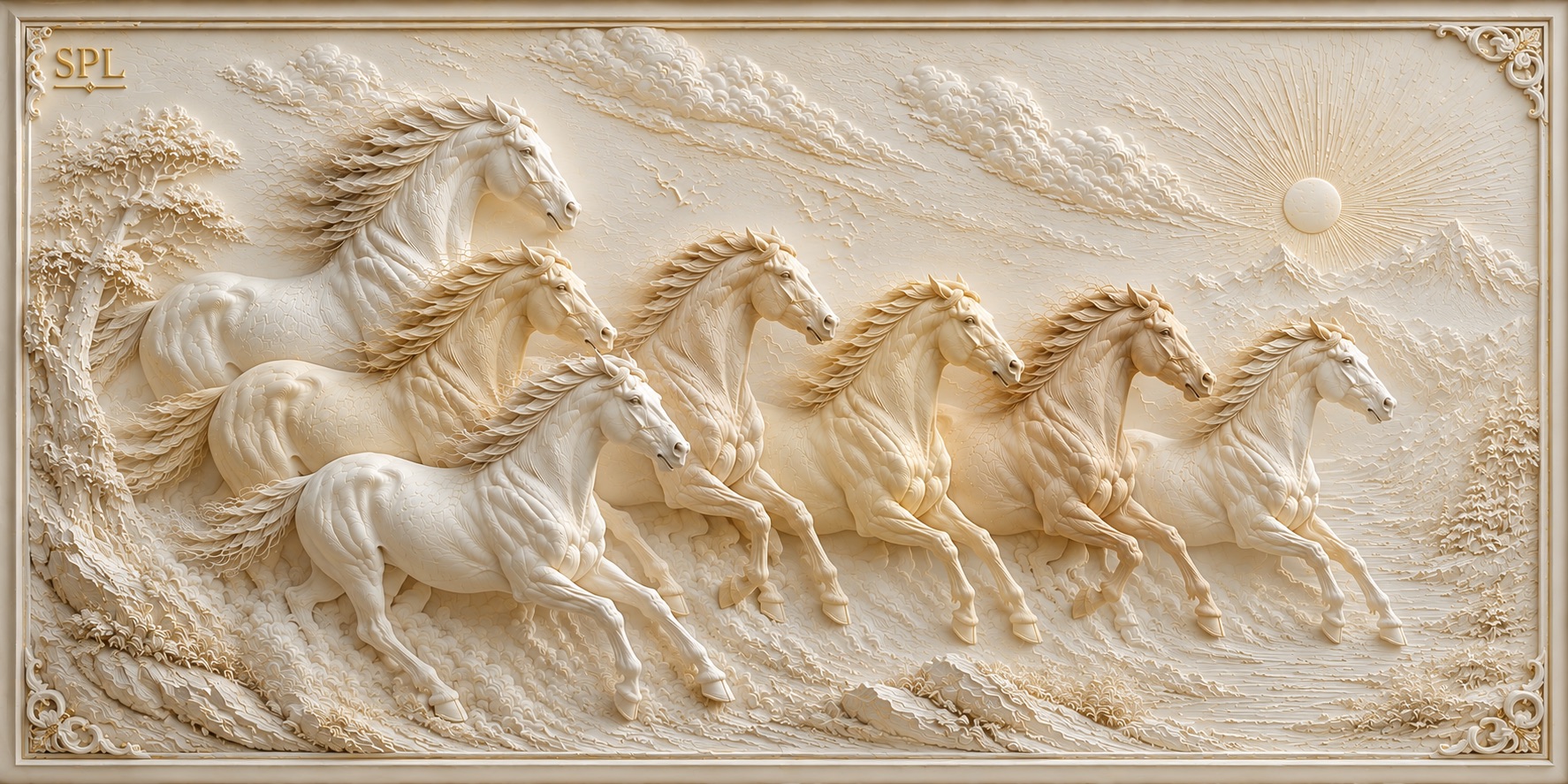 Seven White Horses 3D — SPL 3D AC Sheets