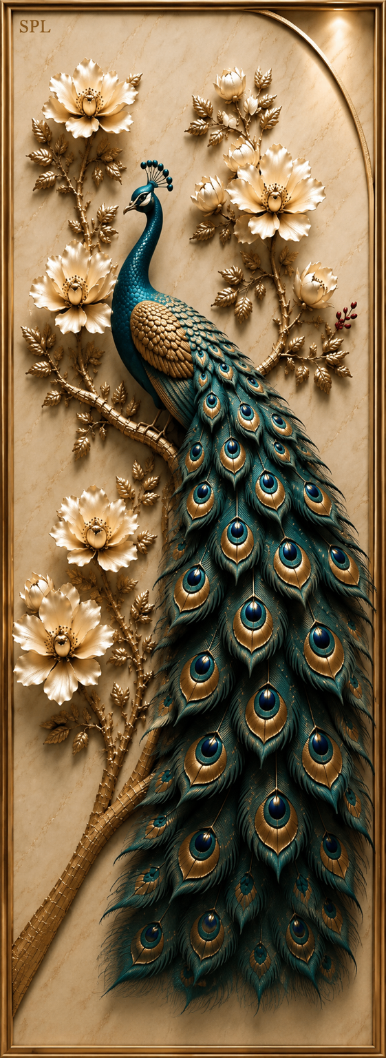 Peacock Design 3D — SPL 3D AC Sheets