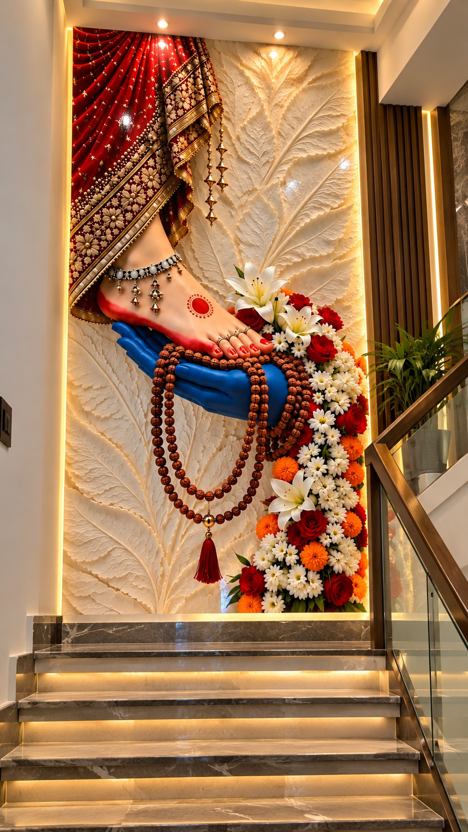 SPL Charan Kamal Divine Grace Rollable Wallpaper