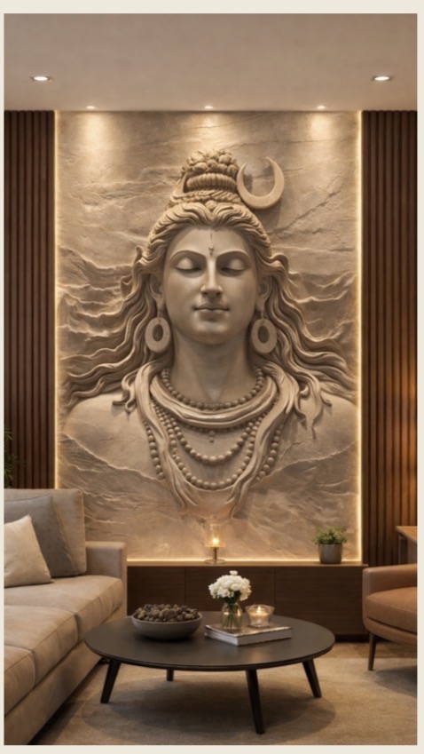 Spl 3D Shivji Wall Art  — SPL 3D PG Sheets
