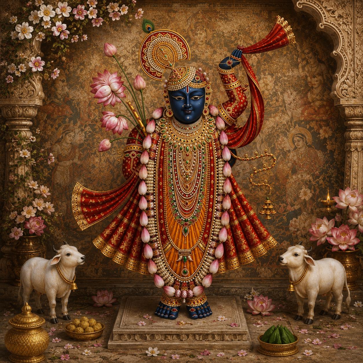 SPL 3D Shreenath Ji Wall Art — SPL 3D AC Sheets